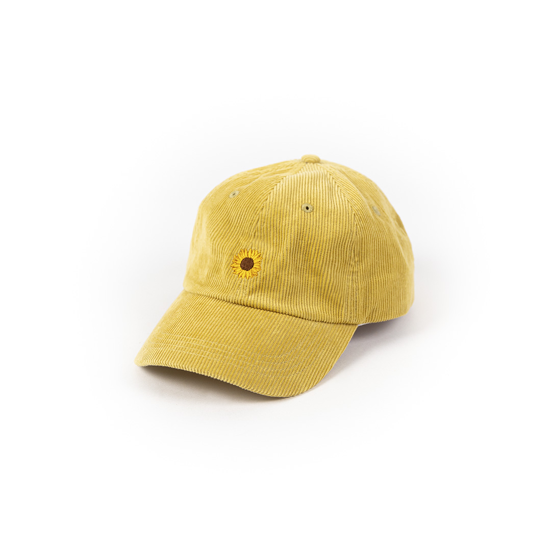Gorra Corduroy 6 Panel Girasol Chick Yellow