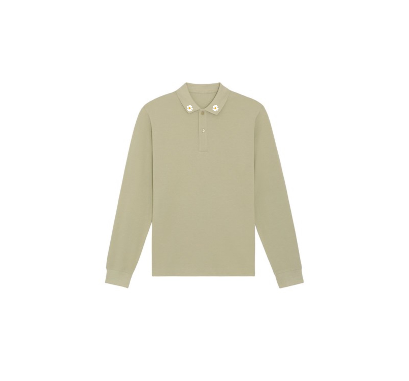 Polo Long Sleeve Daisy Tea