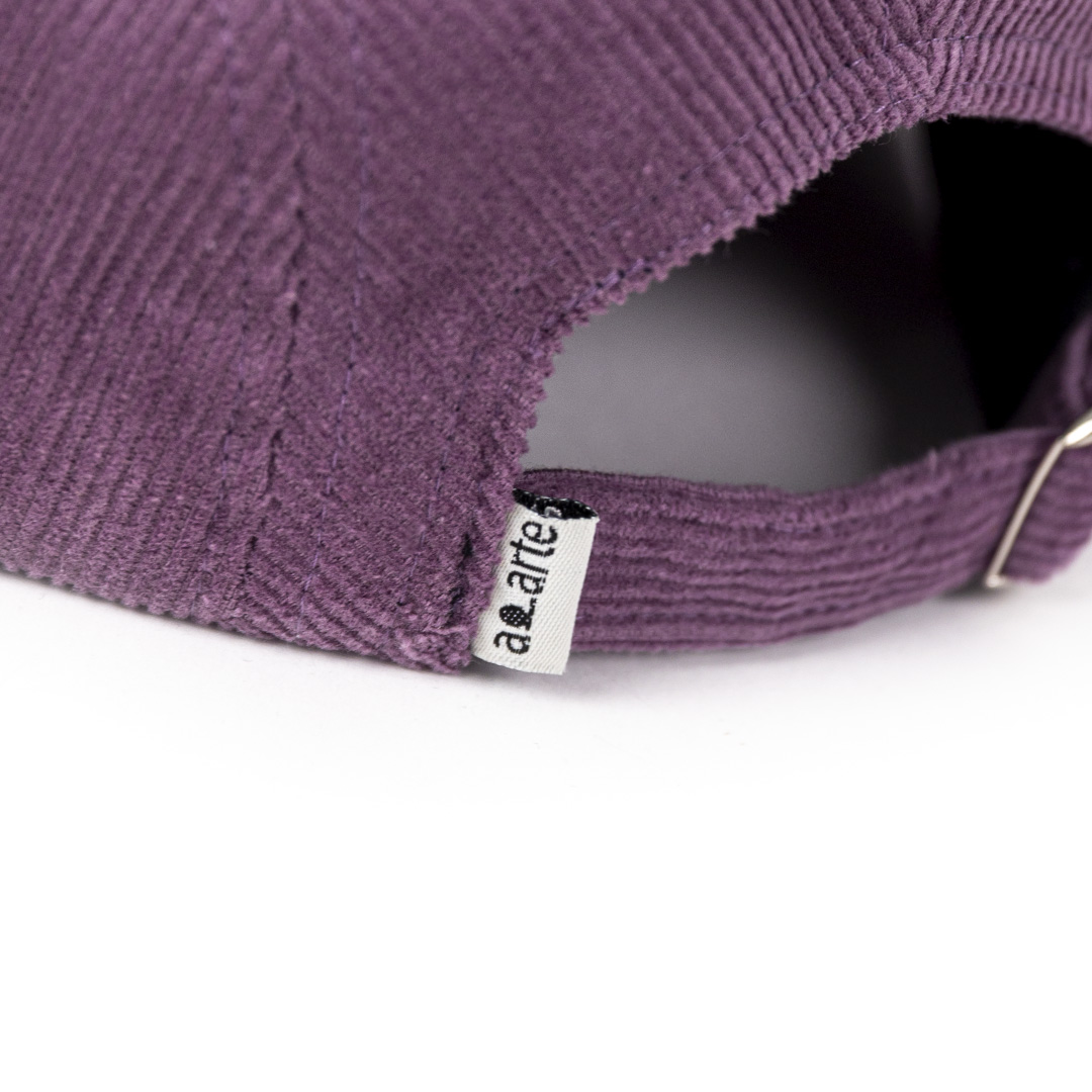 Zoom 2 Gorra Corduroy 5 Panel Color Mauve